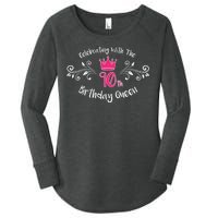 Celebrating With The 90th Birthday Queen Women's Perfect Tri Tunic Long Sleeve Shirt