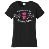 Celebrating With The 90th Birthday Queen Women's T-Shirt