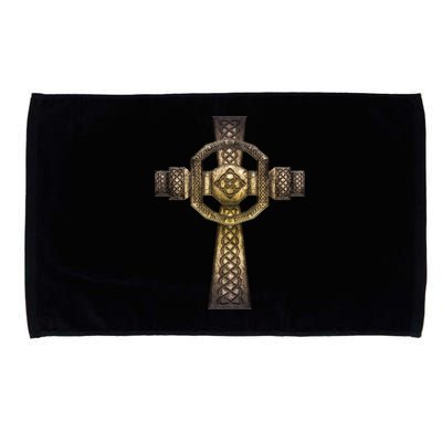 Celtic Irish Cross Microfiber Hand Towel