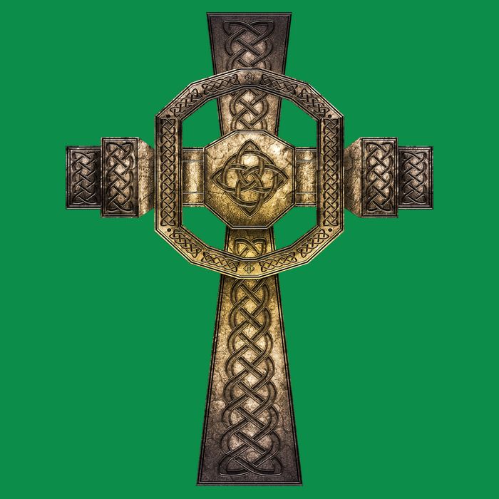 Celtic Irish Cross Hoodie