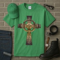 Celtic Irish Cross Tall T-Shirt