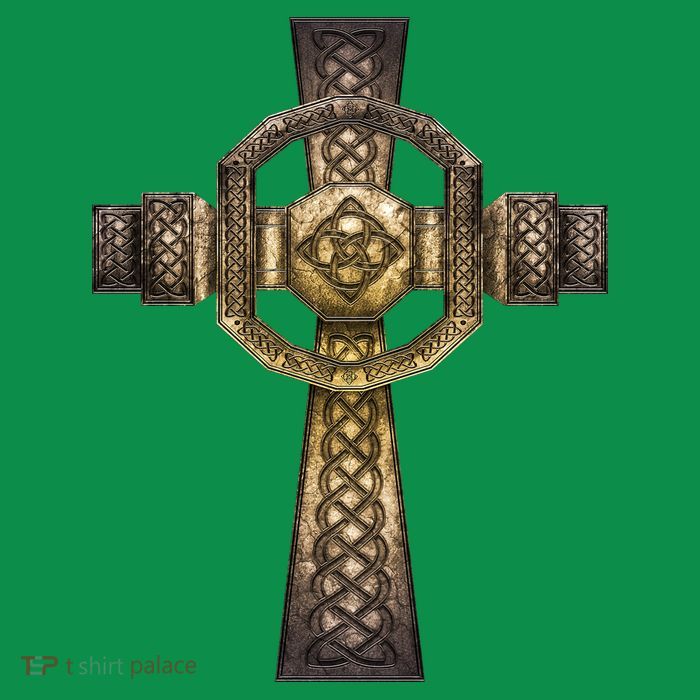 Celtic Irish Cross Tall T-Shirt