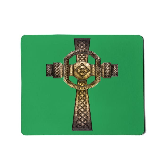 Celtic Irish Cross Mousepad