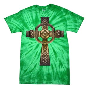 Celtic Irish Cross Tie-Dye T-Shirt