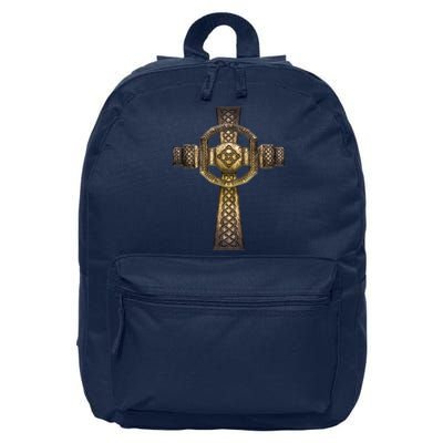 Celtic Irish Cross 16 in Basic Backpack