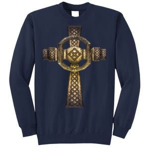 Celtic Irish Cross Tall Sweatshirt