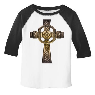 Celtic Irish Cross Toddler Fine Jersey T-Shirt