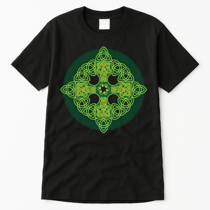 Celtic Knot Cross St. Patrick's Day Tall T-Shirt