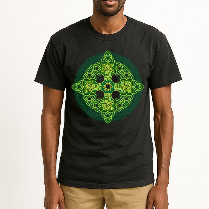 Celtic Knot Cross St. Patrick's Day Tall T-Shirt
