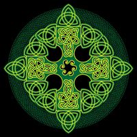 Celtic Knot Cross St. Patrick's Day Tall T-Shirt