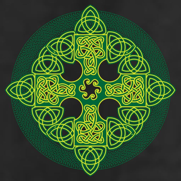 Celtic Knot Cross St. Patrick's Day Tumbler