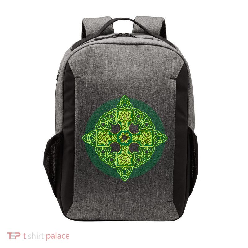 Celtic Knot Cross St. Patrick's Day Vector Backpack
