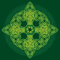 Celtic Knot Cross St. Patrick's Day Performance Shirt