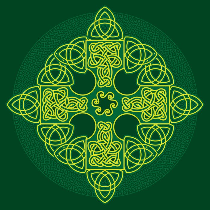 Celtic Knot Cross St. Patrick's Day Performance Shirt