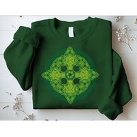 Celtic Knot Cross St. Patrick's Day Sweatshirt