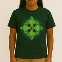Celtic Knot Cross St. Patrick's Day T-Shirt
