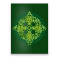 Celtic Knot Cross St. Patrick's Day Poster