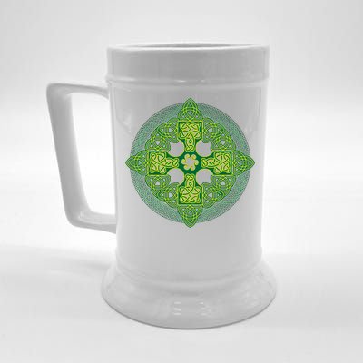 Celtic Knot Cross St. Patrick's Day Beer Stein