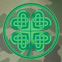 Celtic Pattern Shamrock Clover St Patrick's Day Legacy Tie Dye Trucker Hat