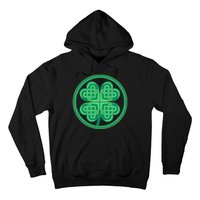 Celtic Pattern Shamrock Clover St Patrick's Day Hoodie