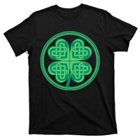 Celtic Pattern Shamrock Clover St Patrick's Day T-Shirt