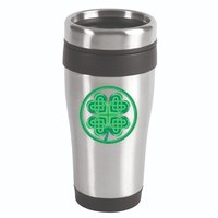 Celtic Pattern Shamrock Clover St Patrick's Day 16oz Travel Tumbler