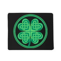 Celtic Pattern Shamrock Clover St Patrick's Day Mousepad