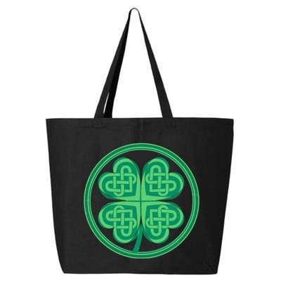 Celtic Pattern Shamrock Clover St Patrick's Day 25L Jumbo Tote