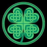 Celtic Pattern Shamrock Clover St Patrick's Day Baby Bodysuit