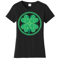 Celtic Pattern Shamrock Clover St Patrick's Day Women's T-Shirt