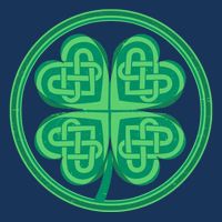 Celtic Pattern Shamrock Clover St Patrick's Day Infant Baby Jersey Bodysuit