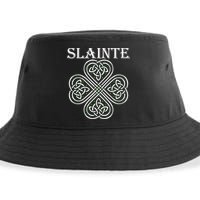 Celtic Slainte - Cheers Good Health From Ireland Sustainable Bucket Hat