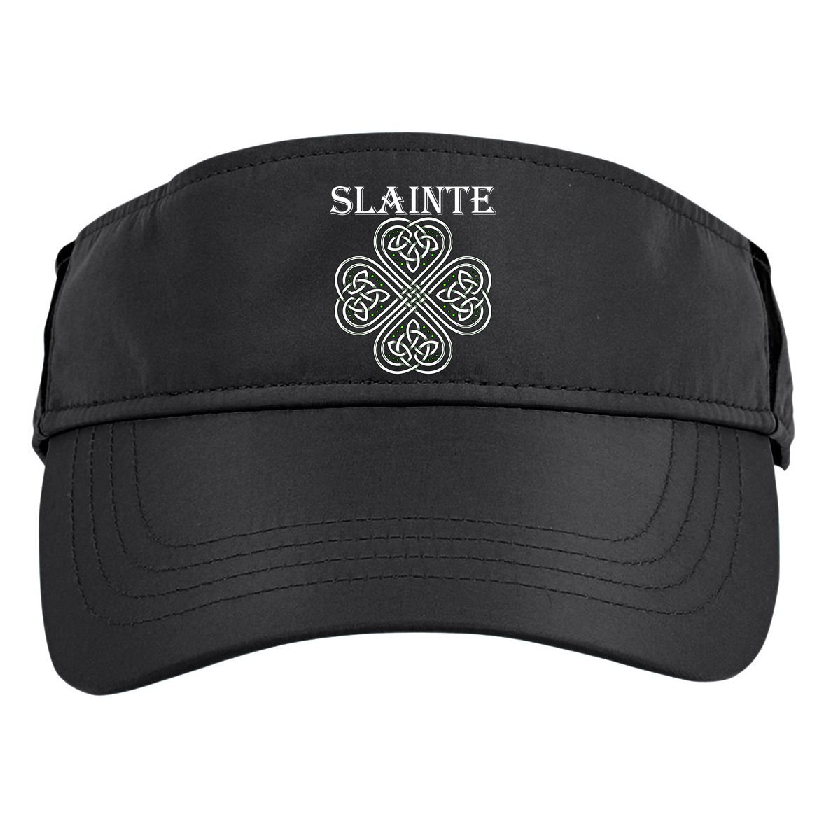Celtic Slainte - Cheers Good Health From Ireland Adult Drive Performance Visor