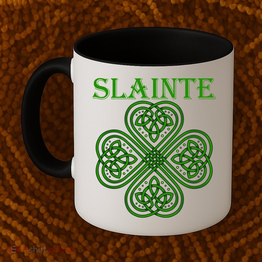 Celtic Slainte - Cheers Good Health From Ireland Mug