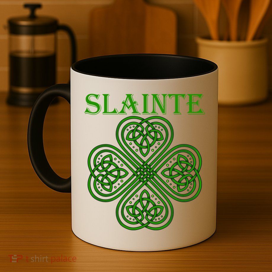 Celtic Slainte - Cheers Good Health From Ireland Mug