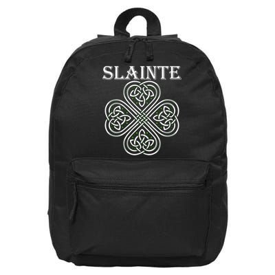 Celtic Slainte - Cheers Good Health From Ireland 16 in Basic Backpack