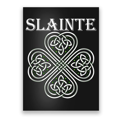 Celtic Slainte - Cheers Good Health From Ireland Poster