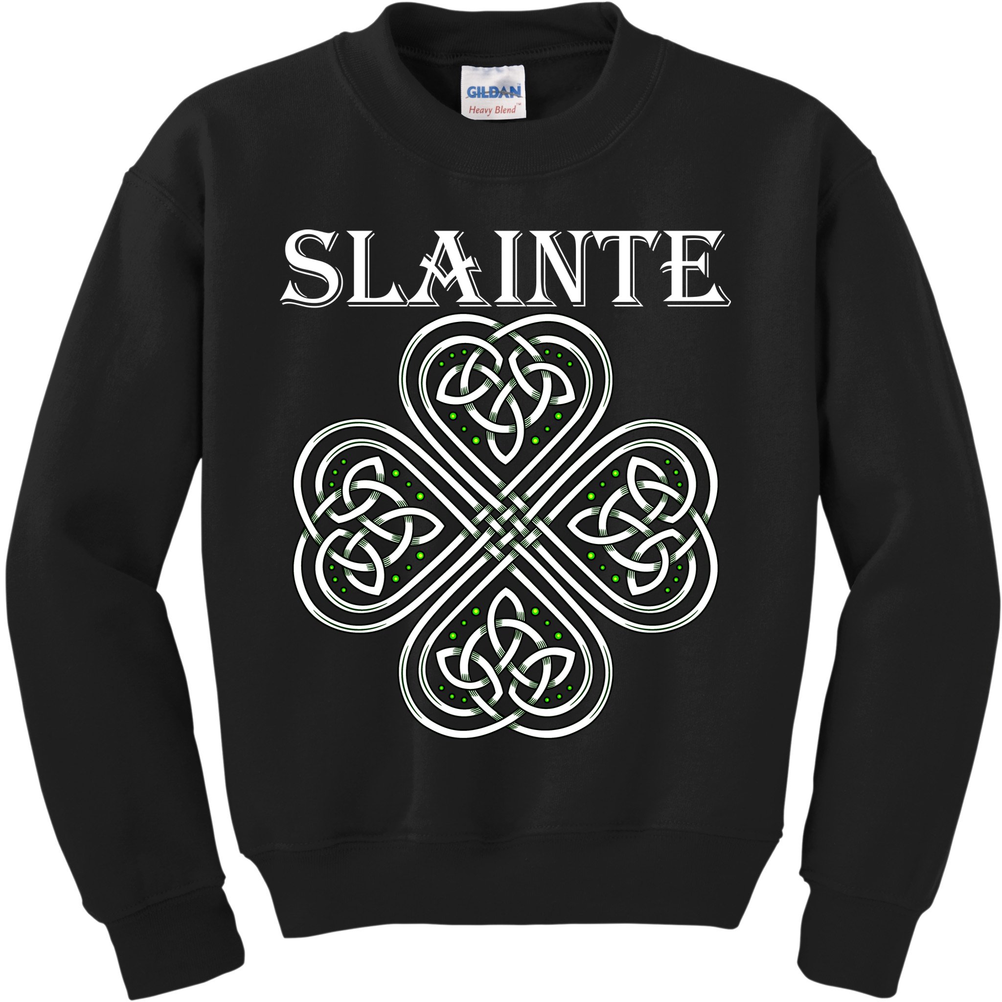 Celtic Slainte - Cheers Good Health From Ireland Kids Sweatshirt