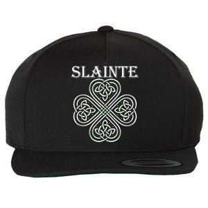 Celtic Slainte - Cheers Good Health From Ireland Wool Snapback Cap