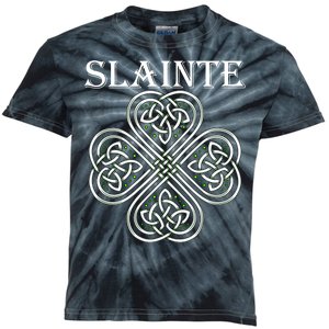 Celtic Slainte - Cheers Good Health From Ireland Kids Tie-Dye T-Shirt