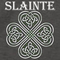 Celtic Slainte - Cheers Good Health From Ireland Vector Backpack