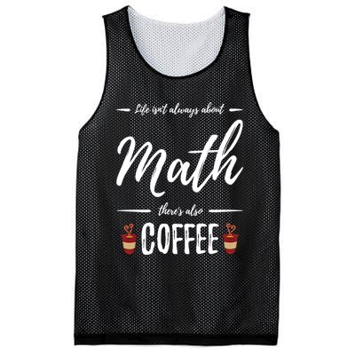 Coffee Er Math Funny School Teacher Gift Idea Gift Mesh Reversible Basketball Jersey Tank