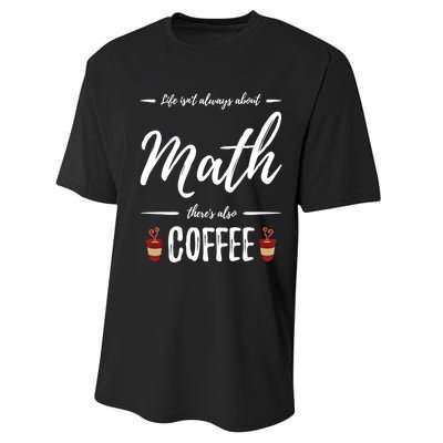 Coffee Er Math Funny School Teacher Gift Idea Gift Performance Sprint T-Shirt