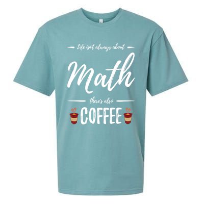 Coffee Er Math Funny School Teacher Gift Idea Gift Sueded Cloud Jersey T-Shirt