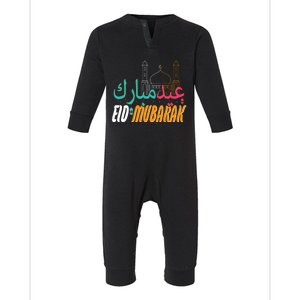 Celebrate Eid Mubarak Ramadan Kareem Infant Fleece One Piece