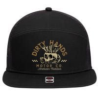 Car Enthusiasts & Mechanics Muscle Car Racing Gearheads 7 Panel Mesh Trucker Snapback Hat