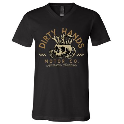Car Enthusiasts & Mechanics Muscle Car Racing Gearheads V-Neck T-Shirt