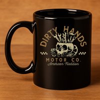 Car Enthusiasts & Mechanics Muscle Car Racing Gearheads 11oz C Handle Ceramic Mug