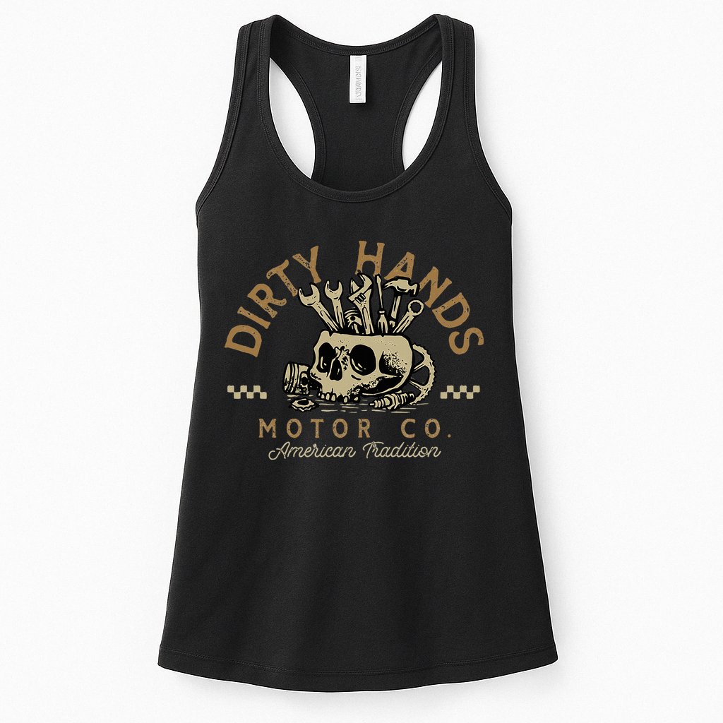 Car Enthusiasts & Mechanics Muscle Car Racing Gearheads Womens Tank Top