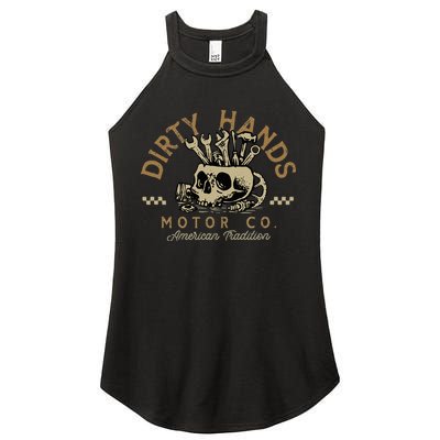 Car Enthusiasts & Mechanics Muscle Car Racing Gearheads Women's Perfect Tri Rocker Tank